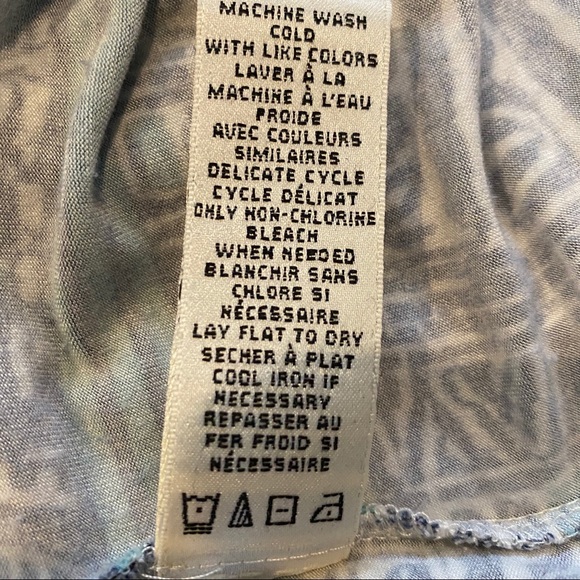 Maxi skirt! Tribal pattern blue and green wide waist - Picture 8 of 8